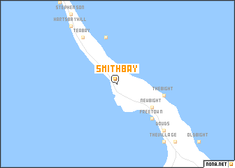 map of Smith Bay
