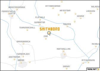 map of Smithboro