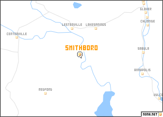 map of Smithboro