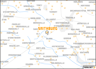 map of Smithburg