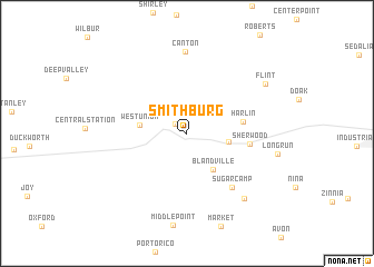 map of Smithburg