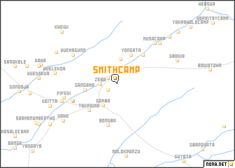 map of Smith Camp