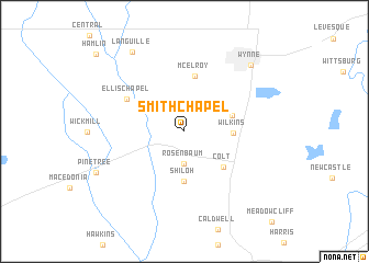 map of Smith Chapel