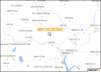 map of Smith Corner
