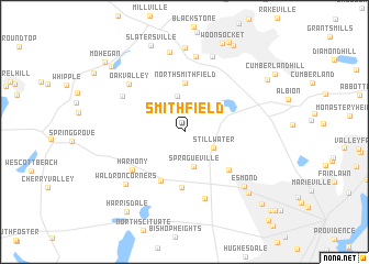 map of Smithfield