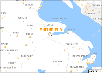 map of Smithfield