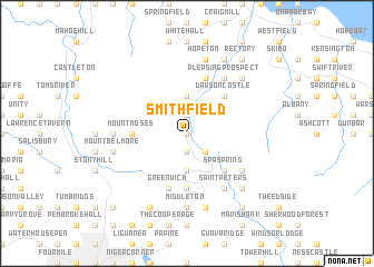 map of Smithfield