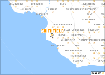 map of Smithfield