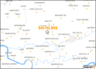 map of Smithland