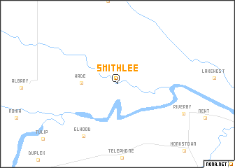 map of Smith-Lee