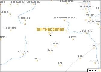 map of Smiths Corner