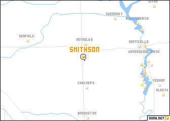 map of Smithson