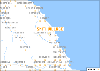 map of Smith Village