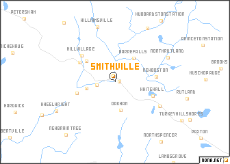 map of Smithville