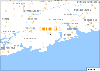 map of Smithville