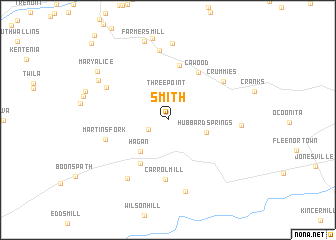 map of Smith