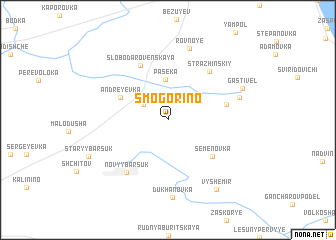 map of Smogorino