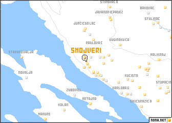map of Smojveri