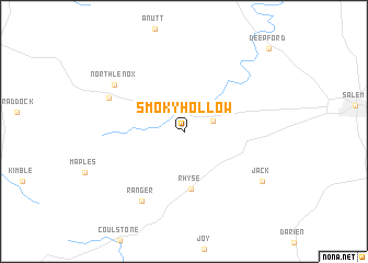 map of Smoky Hollow