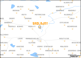 map of Smolajny