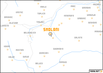 map of Smolani