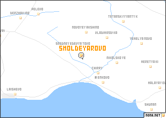 map of Smoldeyarovo