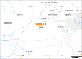 map of Smolec