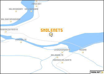 map of Smolenets