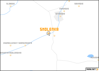 map of Smolenka