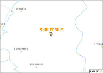map of Smolenskiy