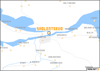 map of Smolentsevo