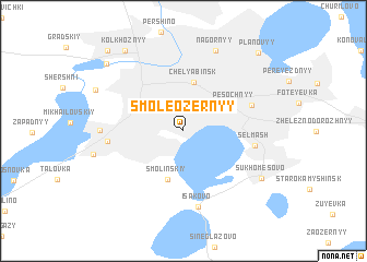 map of Smoleozërnyy