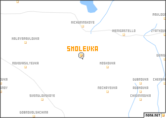 map of Smolevka