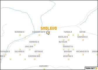 map of Smolevo