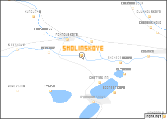 map of Smolinskoye