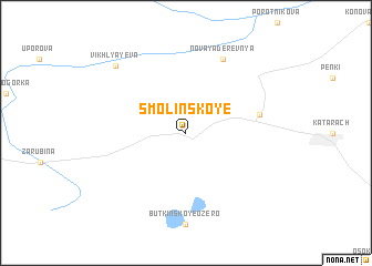 map of Smolinskoye