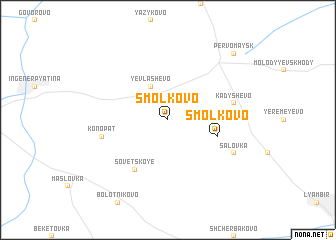 map of Smol\