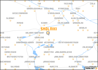 map of Smolniki