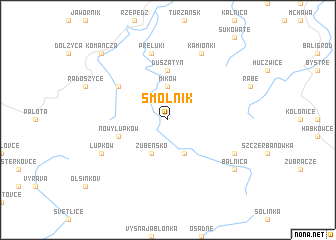 map of Smolnik