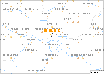 map of Smolnik