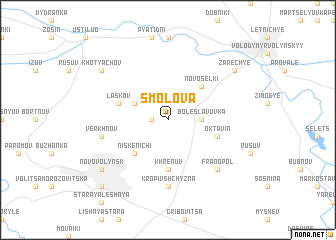 map of Smolova