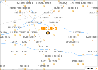 map of Smólsko