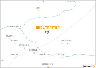 map of Smolyanitsa