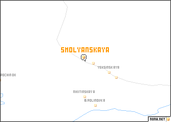 map of Smol\