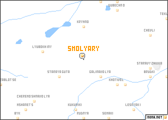 map of Smolyary