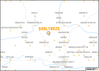 map of Smolyarze