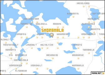 map of Smöramåla