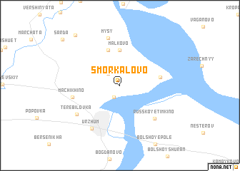 map of Smorkalovo