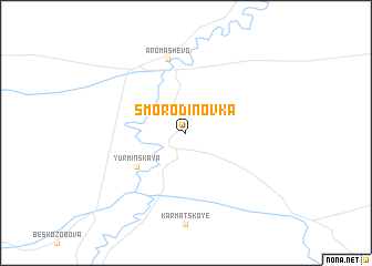 map of Smorodinovka