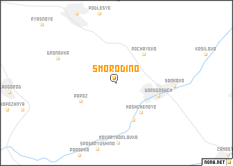 map of Smorodino